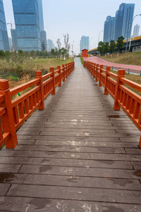 池塘 走道 季节 场景 自然 颜色 人行天桥 夏天 园艺