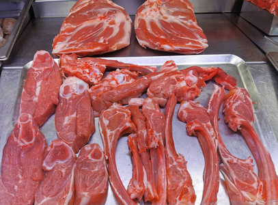 蛋白质 商店 牛排 猪肉 烹饪 屠夫 烤架 肉片 牛腰肉
