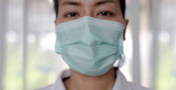 流行病 保护 女人 危险的 污染 病毒 照顾 面对 新型冠状病毒
