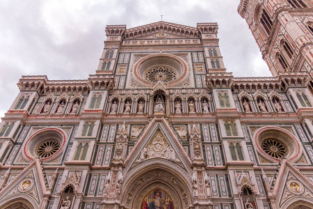 艺术 城市 大教堂 外观 意大利 建筑 古老的 佛罗伦萨