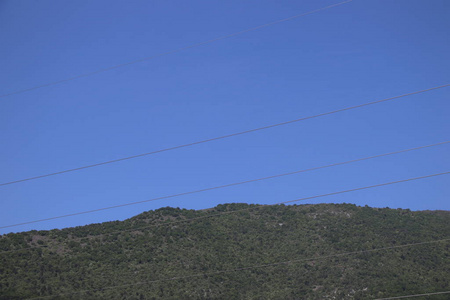 美丽的 天空 山谷 小山 岩石 领域 旅游业 夏天 自然