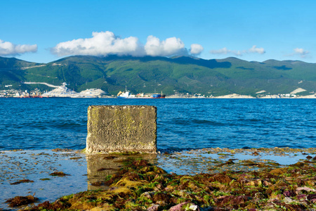 建筑学 旅游业 要塞 岩石 旅行 自然 天空 风景 海岸