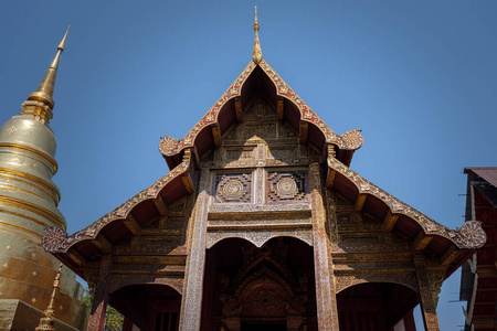 地标 修道院 雕塑 瓦特 美丽的 崇拜 亚洲 旅游业 佛陀