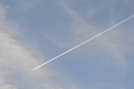 飞机 飞行 天空 凝结 喷气式飞机 运输 旅行 蒸气 追踪