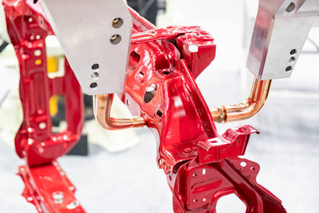 工程 汽车 装配 机器人 车身 焊接 生产 火花 制造 工厂