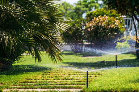 花园供水系统。