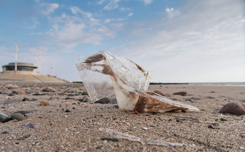 玻璃 污垢 食物 袋子 回收 处置 自然 寒冷的 污染 提示
