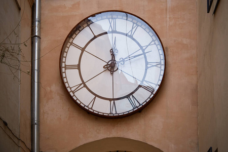古老的 复古的 计时器 时钟 建筑学 小时 外部 古董 签名