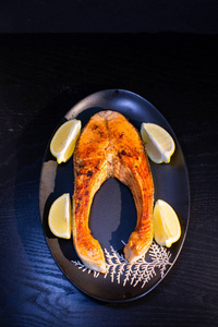 烤的 烹饪 美味的 海鲜 餐厅 吃饭 素食主义者 特写镜头