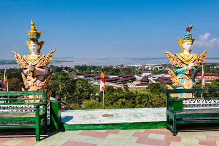 亚洲 缅甸语 佛教徒 精神 建筑学 宝塔 宗教 缅甸 纪念碑