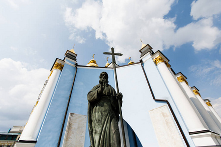 基辅 地标 艺术 巴洛克风格 修道院 旅游业 宗教 正统