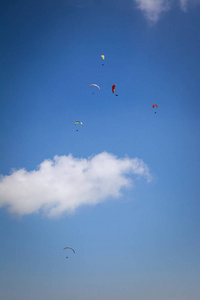 天空 飞行 热的 空气 自然 天际线 自由 高的 运动 夏天