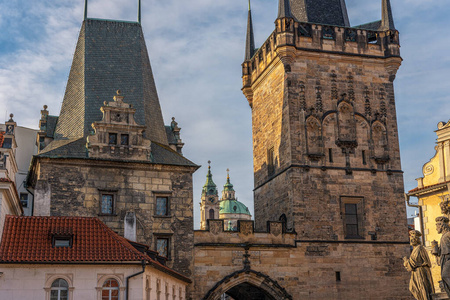 城市 城堡 历史 旅行 教堂 地标 天线 捷克 鸟瞰图 天空