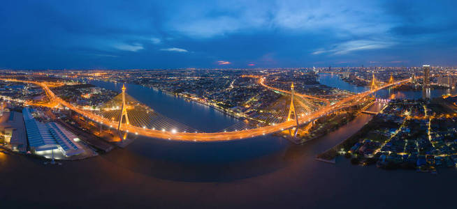 曼谷 能量 首都 公路 大都会 社区 天线 摩天大楼 市中心