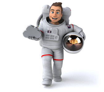 星星 插图 宇航服 科学 美国宇航局 未来 头盔 性格 科幻