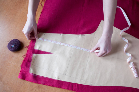 测量 行业 缝纫 衣服 裁剪 裤子 纺织品 商业 职业 服装