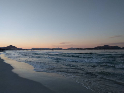 地平线 风景 假日 夏天 海洋 傍晚 天空 假期 旅游业