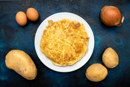 特写镜头 盘子 鸡蛋 自制 蔬菜 玉米饼 煎蛋卷 午餐 烹饪