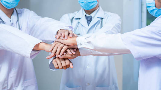 光晕 在一起 病毒 商人 流感 工作人员 外科医生 团队