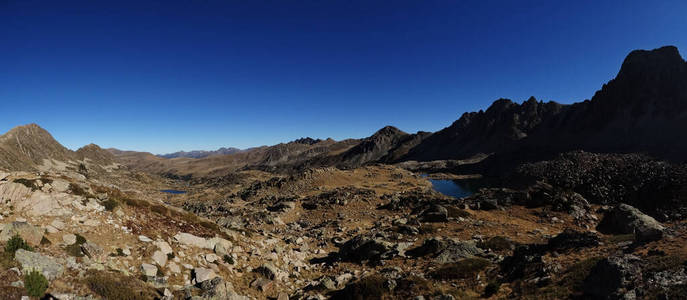 美丽的 登山 冒险 旅行 山谷 徒步旅行 安道尔 天空 高的