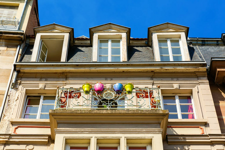 建筑学 目的地 阳台 外部 法国 窗户 欧洲 风景 历史的