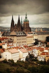 建筑学 欧洲 城市 布拉格 天际线 教堂 建筑 天线 屋顶
