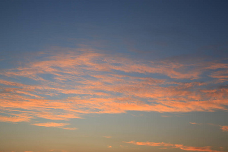 天空 卷云 自然 风景 夏天 空气 颜色 全景图 太阳 日落