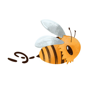 蜜蜂 有趣的 儿童 农场 卡通 甜的 蜂巢 打印 墙纸 嗡嗡声
