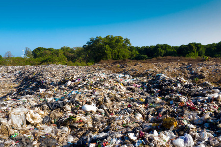 塑料 污染 浪费 回收 液体 材料 堆栈 行业 透明的 空的