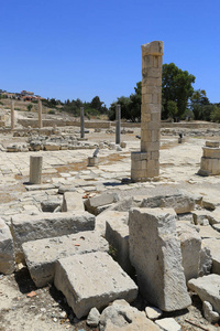 城市 建筑学 旅行 支柱 利马索尔 古董 寺庙 废墟 地中海