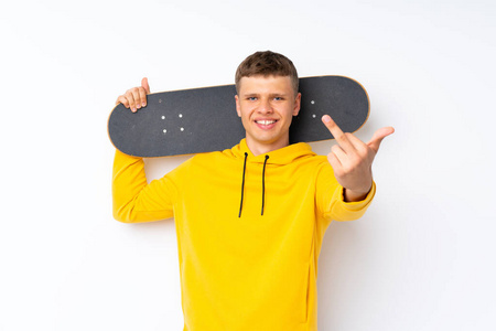 白种人 滑板运动 滑板运动员 滑冰者 竞争 滑板 游戏 娱乐
