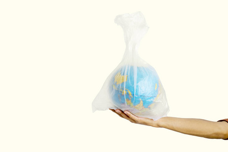 保护 自然 包裹 生态 塑料 灾难 地球 浪费 损害 垃圾