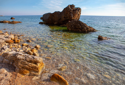 夏天 季节 波动 海景 海岸 海湾 海洋 晒伤 潜水 海滩