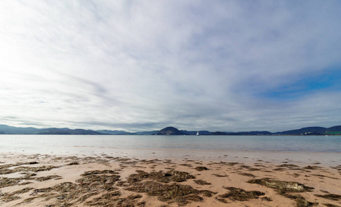 美丽的 旅游 海湾 旅行 海岸线 海滨 风景 大西洋 夏天