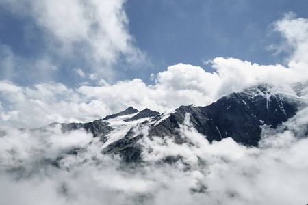 冬天 天空 徒步旅行 阿尔卑斯山 高的 自然 旅游业 寒冷的