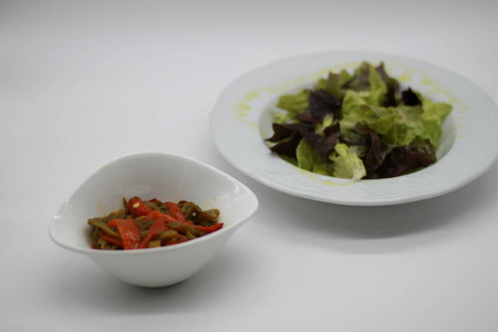 蔬菜 小吃 食物 开胃菜 烹饪 番茄 营养 生菜 胡椒粉
