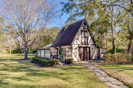 牧场式住宅外观现代建筑房地产景观美式梦幻家园照片