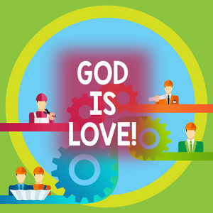 年轻的天主教基督教牧师男子在孤立的背景下看着相机吹一个吻与手在