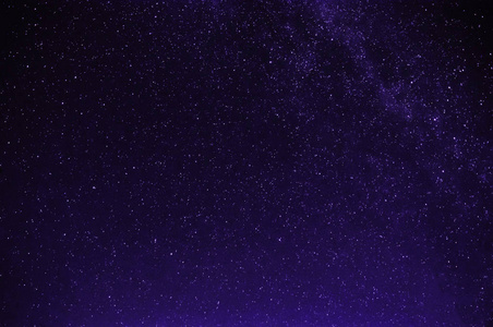 夜空中的星星紫黑星空图片