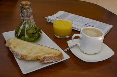 欧式橄榄油早餐图片