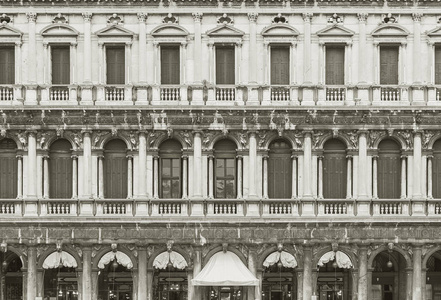意大利威尼斯古典建筑立面图片
