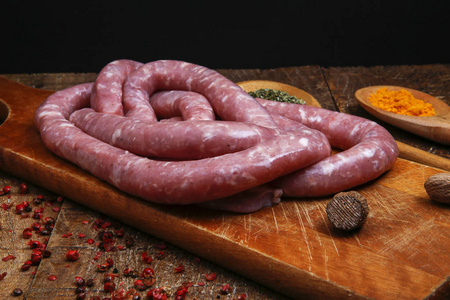 布拉西莱拉传统巴西香肠照片