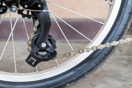 折叠自行车系统齿轮链图片