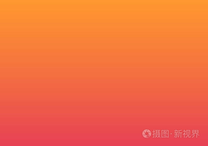 模糊明亮的背景色彩色橙色渐变斯莫