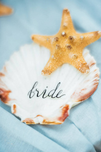海星海贝婚礼装饰图片