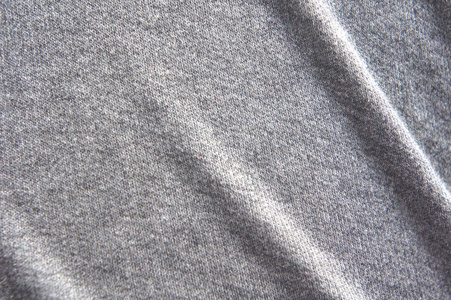 灰色织物纹理背景,褶皱织物纹理,布料背景照片