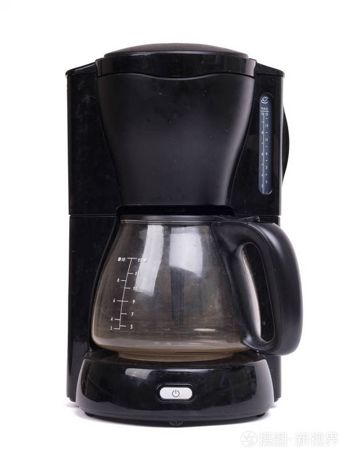 旧的脏咖啡机
