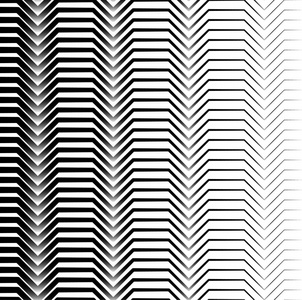 黑白水平之字形线条抽象图案.谢尔照片