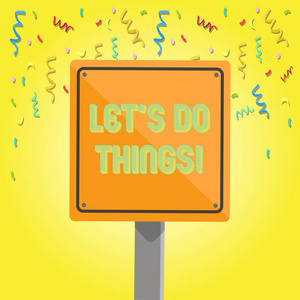 概念照片尝试一些新的发现幸福掌握它通过实践三维方形空白彩色警告