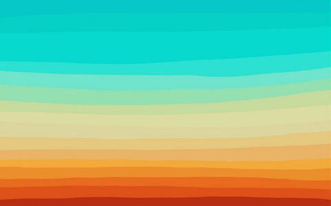 抽象概念五彩缤纷的背景与色彩鲜明的曲线渐变相融合照片